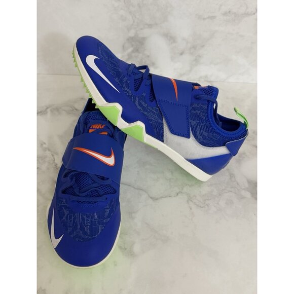 Nike Pole Vault Elite Track & Field Spikes Cleats Blue AA1204-400 Men’s Size 12 main image 7